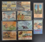 Group of 10 Advertising Postcards