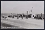 Real Photo Postcard of Hill Top Trading Post in Albuquerque NM.