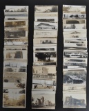 Approximately 208 Ohio Real Photo Postcards