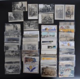 Approximately 126 Military Related Postcards