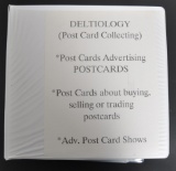 Approximately 460 Deltilogy Related Postcards in Binder