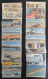 Approximately 45 Linen Roadside and Attraction Postcards