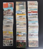 Approximately 144 Advertising Postcards