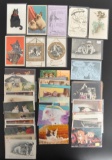 Group of 46 Cat Postcards