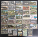 Group of 36 Camping Postcards