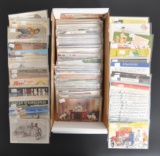 Approximately 290 Advertising Postcards