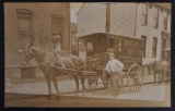 Real Photo Postcard of Ward's Bread Wagon
