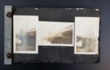 Circa 1910's Antique Photo Album Family Trips