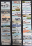 Approximately 88 Aurora Illinois Postcards
