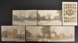 Group of 6 Real Photo Postcards of Morgan Park Illinois