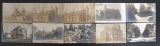 Group of 10 Real Photo Postcards of Morgan Park Illinois