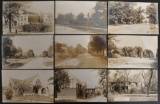 Group of 9 Real Photo Postcards of the Chicago Area and Longwood