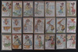 Group of 21 Dwig Fortune Teller Postcards