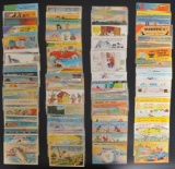 Approximately 214 Comic Postcards