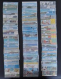 Approximately 128 US Route 66 Chrome and Linen Postcards