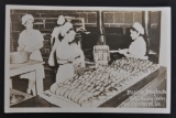 Real Photo Postcard of Women Making Donuts
