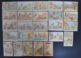 Set of 25 Walt Disney Snow White French Postcards