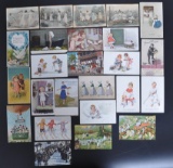 Group of 25 Foreign Postcards