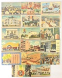Black Americana Postcards - Linen Advertising