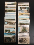 Approximately 50+ Nebraska and Colorado State Park postcards