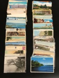 Approximately 75+ Minnesota state view postcards