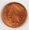 1901 Indian Head Cent. Full Liberty 4 Diamonds.