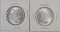 Lot of (2) Booker T Washington Commemorative Half Dollars.