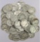 Lot of (95) Mercury Dimes mixed date 90% Silver.