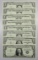 Silver Certificate Lot: Includes (8) 1957 & 1957-A Some Conceutive $1 Silver Certificates.