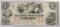 1854 $1 The Bank of Washtenaw, Michigan Obsolete Note.