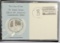1970 United Nations Sterling Silver Proof Commemorative medal First Day Issue.