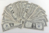 Lot of (25) 1957 $1 Silver Certificate Notes.
