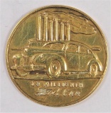 1940 Ford Motor Co. Goodwill Tour Token 28th Millionth Ford Car.