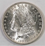 1884 O Morgan Dollar.