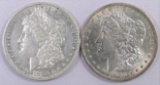 Lot of (2) Morgan Dollars. Includes 1880 O & 1883 O.