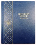 Lot of (68) Jefferson Nickels in vintage Whitman Album 9410. 1938-1964 all different dates / mints.