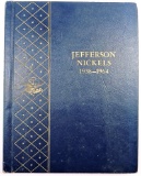 Lot of (71) Jefferson Nickels in vintage Whitman Album 9410. Complete 1938-1964 includes high grade