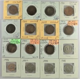 Large Canadian Coin Grab Bag of 52 Coins.