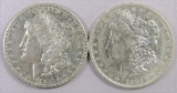 Lot of (2) Morgan Dollars. Includes 1883 O & 1883 S.