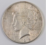 1928 S Peace Dollar.