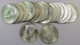 Lot of (20) 1964 Kennedy Half Dollars 90% Silver.