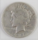 1921 P Peace Dollar.