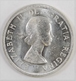 1958 Canada Dollar Elizabeth II.