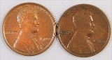 Lot of (2) Lincoln Wheat Cents includes 1910 P & 1910 S.