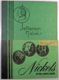 Wayte Raymond & Meghrig Green Coin Albums containing (60) Jefferson Nickels 1938-1963 D.