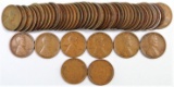 Nice Circulated Roll of (50) 1909 P Lincoln Wheat Cents (No Culls)!