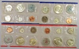 1960 & 1961 P & D U.S. Mint Sets.