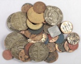 Lot of (50) Tokens includes Sales Tax, Savings Tokens, Opa Red & Blue, Occupation & more!