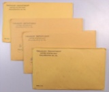 Lot of (4) U.S. Silver Proof Sets with Envelopes still sealedincludes 1961 (2) 1962 & 1963.