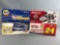 Group of 4 New in Package 1:24 Scale Stock Cars